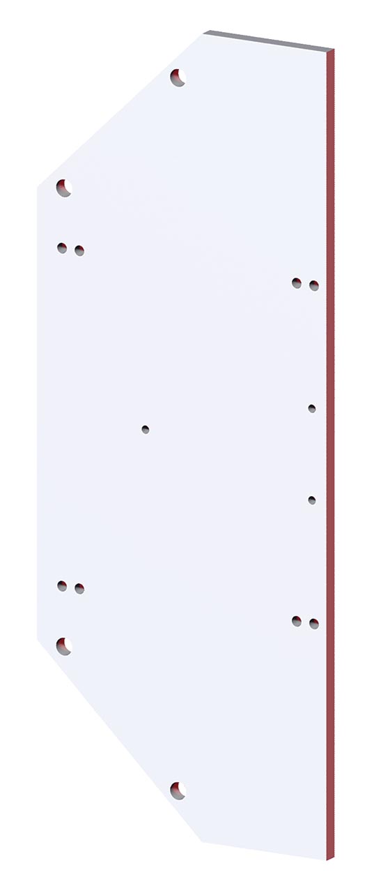 EPM - Accessory Mount Plate (with mounting holes)