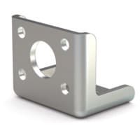 Product series image: Thru-Hole Mounting Accessories for Threaded Body, Straight Line Action Clamps