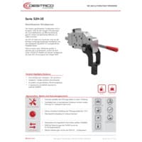 PDF-Vorschau von  52H-3E Series Manual Power Clamps - Flyer - DE