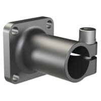 Bild zur Produktserie: Leichtbau-Flanschklemmstücke aus Aluminium mit eloxierter Oberfläche
