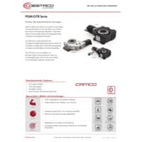 PDF-Vorschau von  PGM/GTB Series Servo Postioning Solutions - Flyer - DE