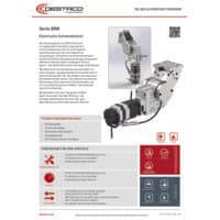 PDF-Vorschau von  98W Series Electric Pivot Units - Flyer - DE