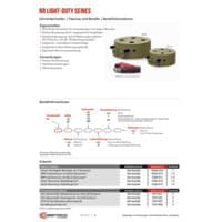 PDF-Vorschau von  RR Series Light-Duty Rotary Actuators - Catalog Pages - DE