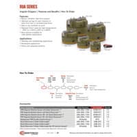 PDF preview for RUA Series Cylindrical Angular Grippers - Catalog Pages - EN US