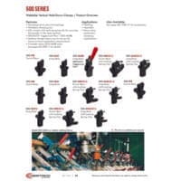 PDF preview for 500 Series Weldable Vertical Hold Down Clamps - Catalog Pages - EN US
