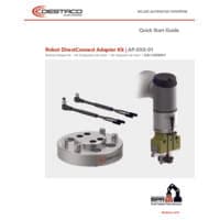 PDF preview for SPR-10 Robot Direct Connect Gripper Adapter - Quick Start Guide- EN US