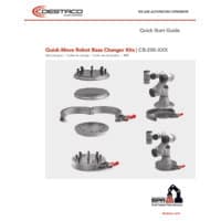 PDF preview for SPR-10 Robot Quick-Move Base Changer - Quick Start Guide- EN US