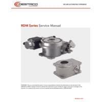 PDF preview for RDM Series Mechanical Dial Plate Indexers - Product Maintenance - EN US