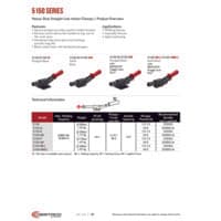 PDF preview for 5150 Series Heavy-Duty Straight Line Action (Plunger) Clamps - Catalog Pages - EN US