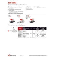 PDF preview for 6015 Series Straight Line Action (Plunger) Clamps - Catalog Pages - EN US