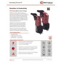 PDF preview for 92W Series Electric Power Clamps - Flyer - EN US