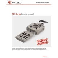 PDF preview for TC1 Series Manual Tool Changer - Product Maintenance - EN US