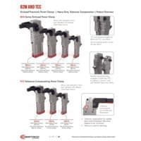 PDF preview for Heavy-Duty Modular Power Clamps - Catalog Section - EN US