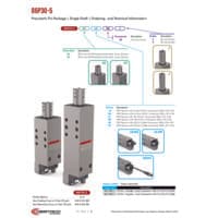 PDF preview for Single Shaft Pneumatic Pin Package - Catalog Section - EN US