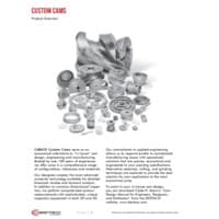 PDF preview for Custom Cams - Catalog Section - EN US