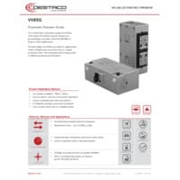 PDF preview for VV85G Series Precision Lifters and Slides - Flyer - EN US