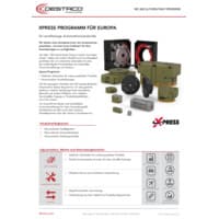PDF-Vorschau von EUROXPRESS Program for Europe - Flyer - DE