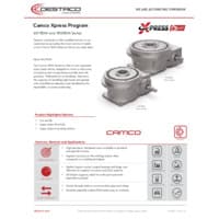 PDF preview for Camco Express Program for 601RDM and 902RDM Series - Flyer - EN US