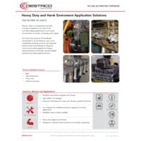 PDF preview for DESTACO Heavy-Duty Applications - Flyer - EN US