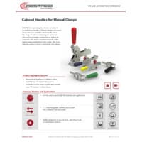 PDF preview for Color Handles for Manual Clamps - Flyer - EN US