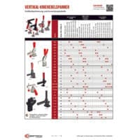 PDF-Vorschau von Manual Clamping Technical Comparison Chart - Catalog Section - DE