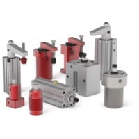 Product series image: Pneumatic Swing Clamps for Light Duty Applications
