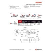 PDF preview for 606 Series Straight Line Action (Plunger) Clamps - Catalog Pages - EN A4