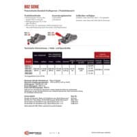 PDF-Vorschau von 802 Series Pneumatic Hold Down Toggle Clamps - Catalog Pages - DE