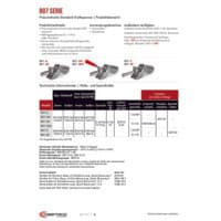 PDF-Vorschau von 807 Series Pneumatic Hold Down Toggle Clamps - Catalog Pages - DE