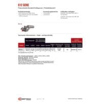 PDF-Vorschau von 812 Series Pneumatic Hold Down Toggle Clamps - Catalog Pages - DE