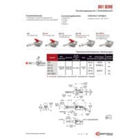 PDF-Vorschau von 601 Series Straight Line Action (Plunger) Clamps - Catalog Pages - DE