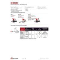 PDF-Vorschau von 6015 Series Straight Line Action (Plunger) Clamps - Catalog Pages - DE