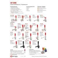 PDF-Vorschau von 207 Series Vertical Hold Down Clamps - Catalog Pages - DE
