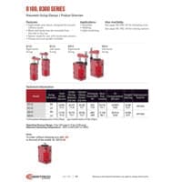 PDF preview for 8100, 8300 Series Pneumatic Swing Clamps - Catalog Pages - EN US