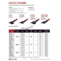 PDF preview for 5130, 5131, 5133 Series Heavy-Duty Straight Line Action (Plunger) Clamps - Catalog Pages - EN US