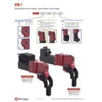 PDF preview for 92W Series Electric Power Clamps - Catalog Pages - EN US
