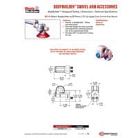 PDF preview for BodyBuilder Swivel Arm Accessories - Catalog Pages - EN US