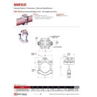PDF preview for Boom-Mounted and Block Style Air Port Manifolds Vacuum Products - Catalog Pages - EN US