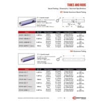 PDF preview for Round Tooling Tubes and Rods - Catalog Pages - EN US