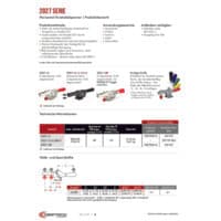 PDF-Vorschau von 2027 Series Horizontal Hold Down Clamps - Catalog Pages - DE