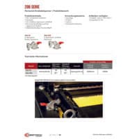 PDF-Vorschau von 206 Series Horizontal Hold Down Clamps - Catalog Pages - DE