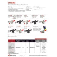 PDF preview for 213 Series Horizontal Hold Down Clamps - Catalog Pages - EN US