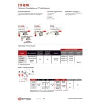PDF-Vorschau von 215 Series Horizontal Hold Down Clamps - Catalog Pages - DE