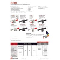 PDF-Vorschau von 217 Series Horizontal Hold Down Clamps - Catalog Pages - DE