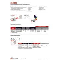 PDF-Vorschau von 237 Series Horizontal Hold Down Clamps - Catalog Pages - DE