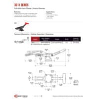 PDF preview for 3011 Series Pull Action Latch Clamps - Catalog Pages - EN US