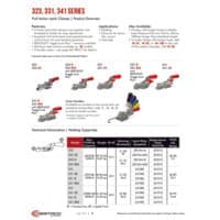 PDF preview for 323, 331, 341 Series Pull Action Latch Clamps - Catalog Pages - EN US