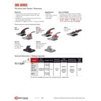 PDF preview for 385 Series Pull Action Latch Clamps - Catalog Pages - EN US