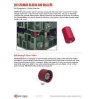 PDF preview for DIE Storage: Blocks Bases and Rollers - End Effectors - Catalog Section - EN US