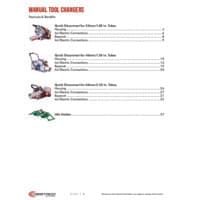 PDF preview for Manual Tool Changers - End Effectors - Catalog Section - EN US